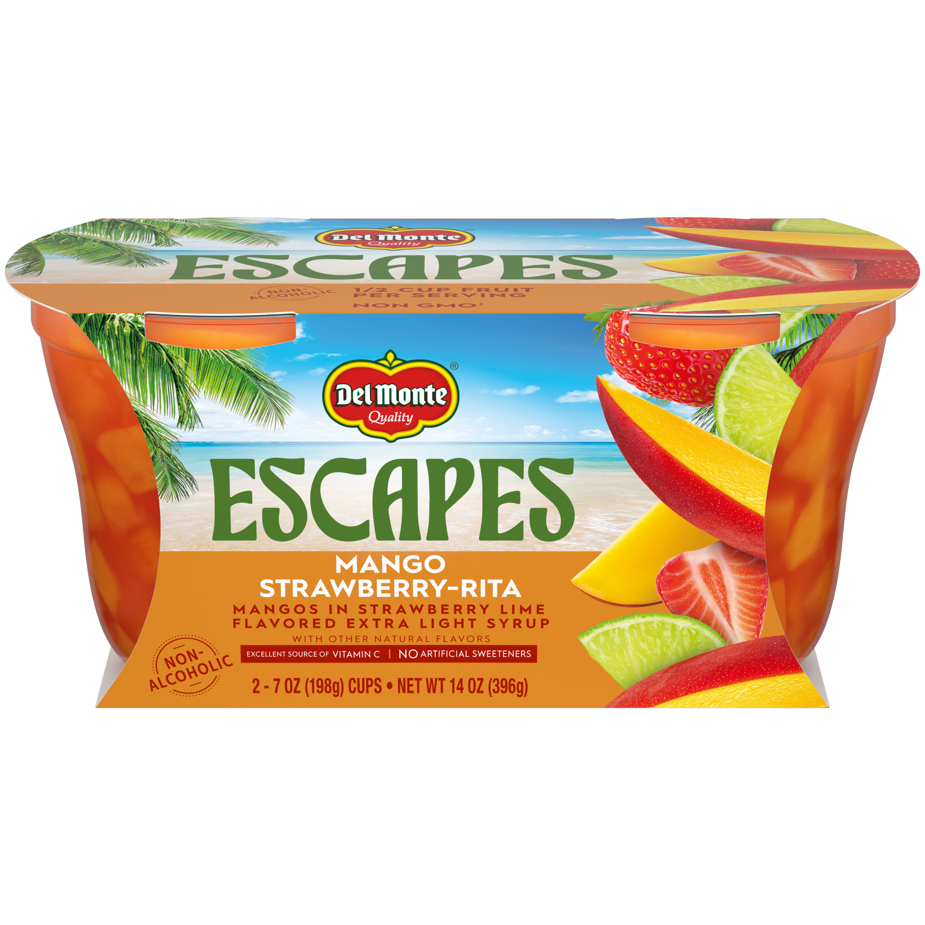 Escapes Mango Strawberry-Rita | Del Monte®